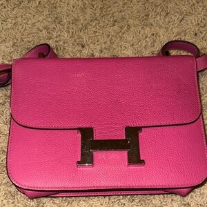 Pink Designer Crossbody Bag